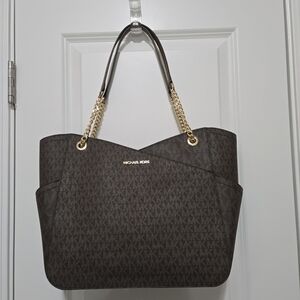 Michael Kors Brown Tote Bag